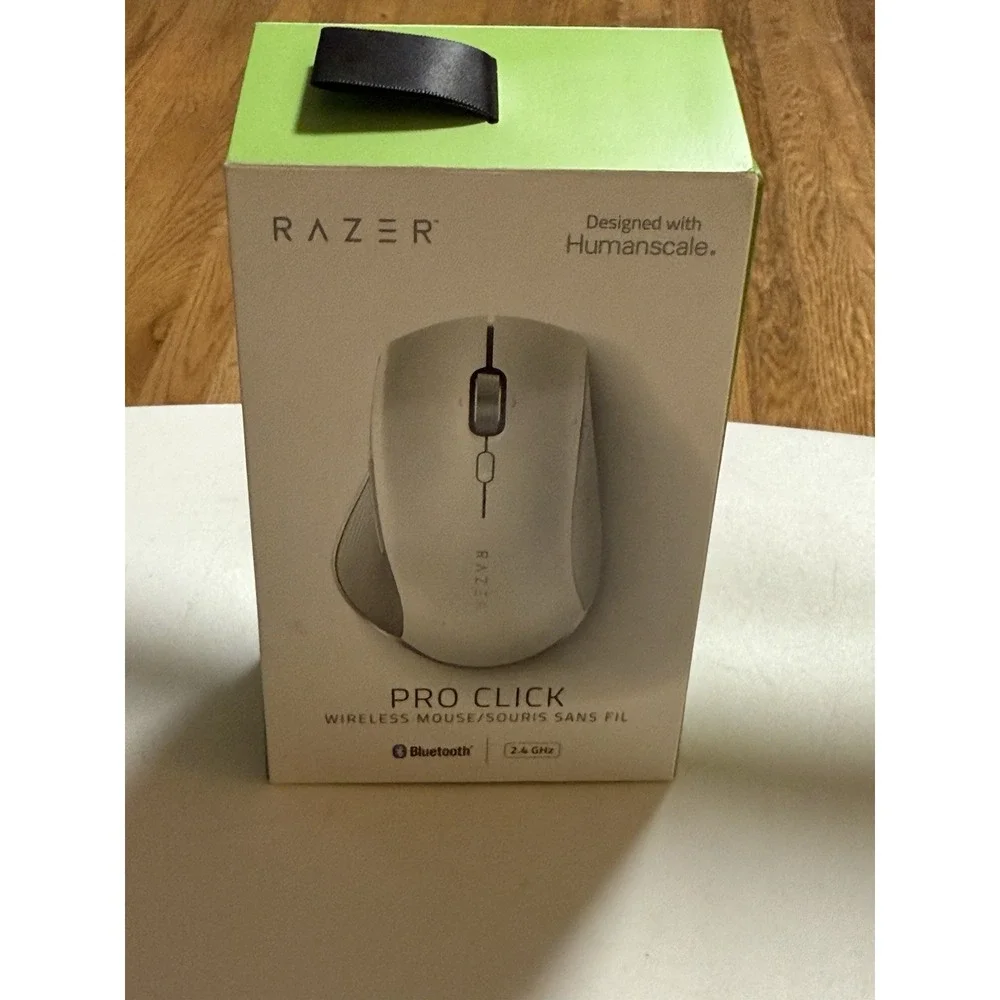 Razer Pro Click Humanscale Wireless Mouse - White (RZ01-02990100-R3U1)